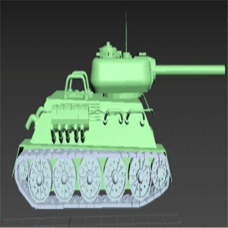 广安充气军用坦克模型